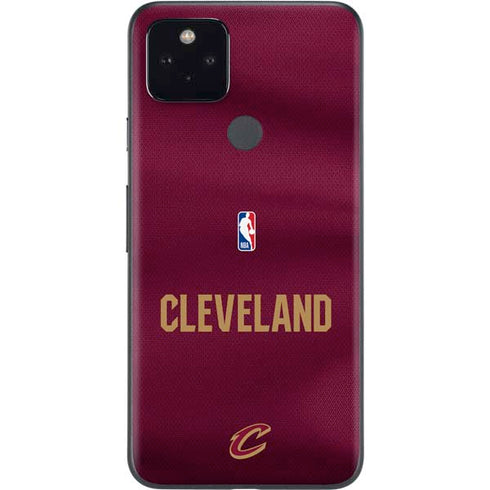 NBA Cleveland Cavaliers Jersey Google Pixel 4a 5G Skin